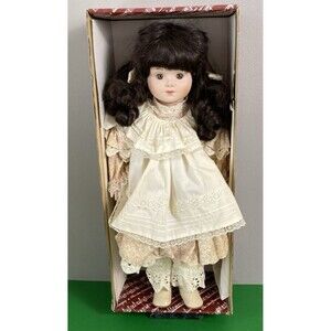 San Francisco Music Box Company “Nicole” 19" Porcelain Doll Limited Edition 2500